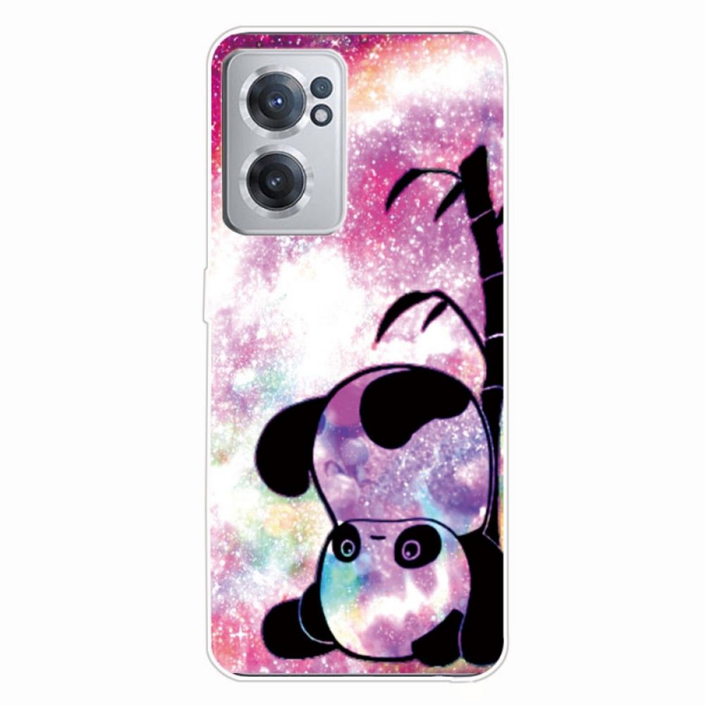 Telefoonhoesje voor OnePlus Nord CE 2 5G Onhandige Panda
