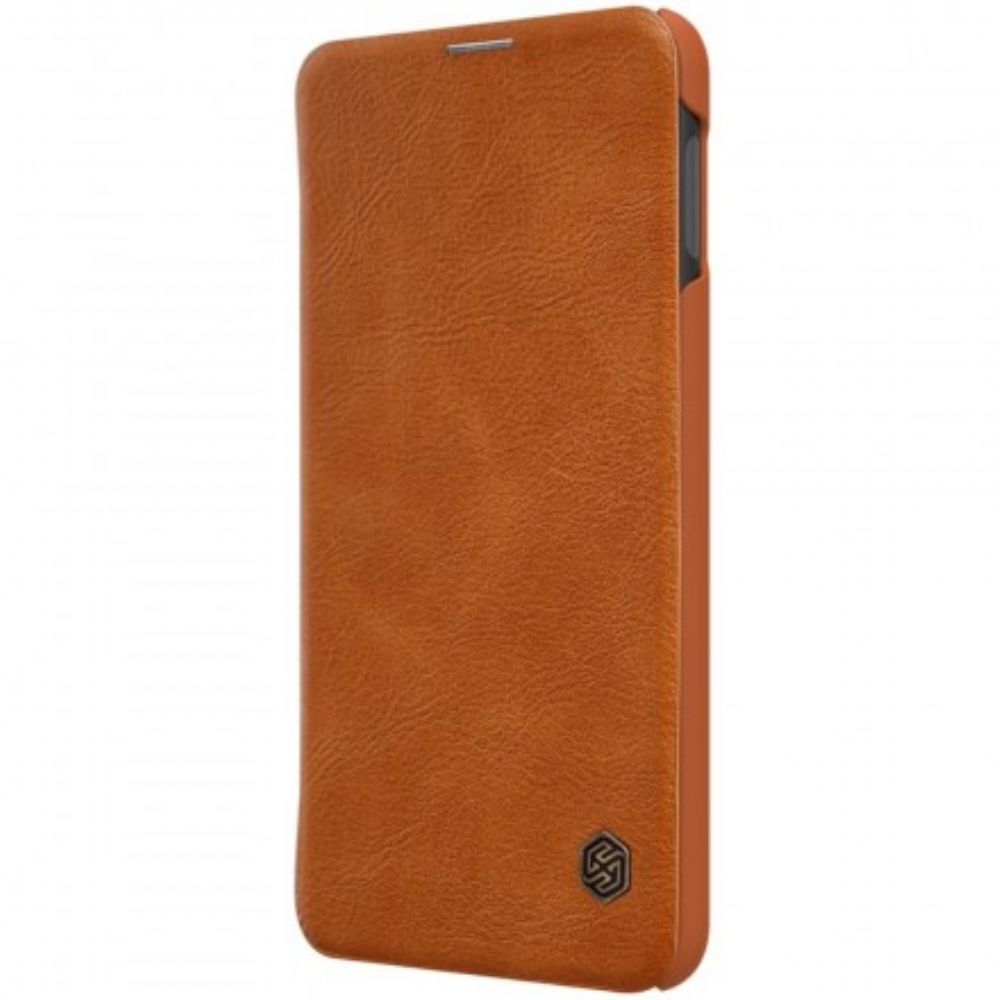 Bescherming Hoesje voor Samsung Galaxy S10e Folio-hoesje Nillkin Qin-serie