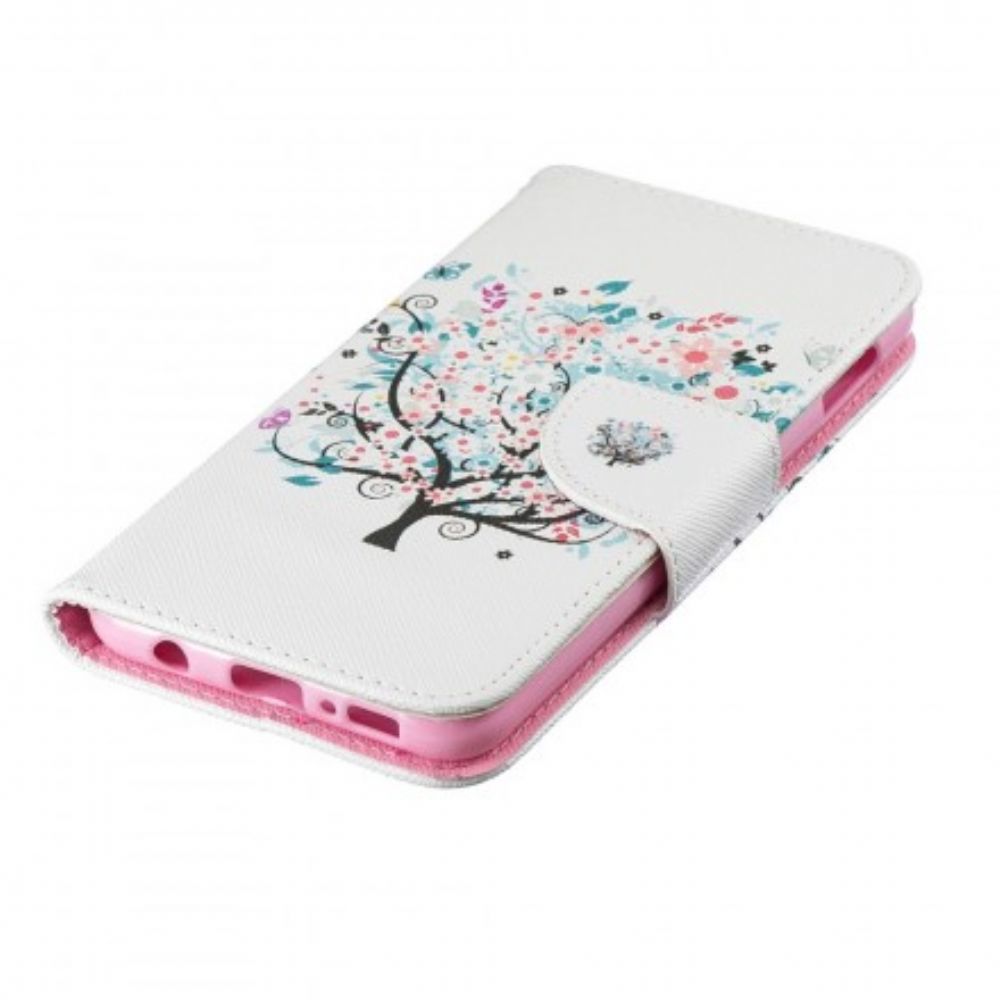 Folio-hoesje voor Samsung Galaxy S10e Bloemrijke Boom