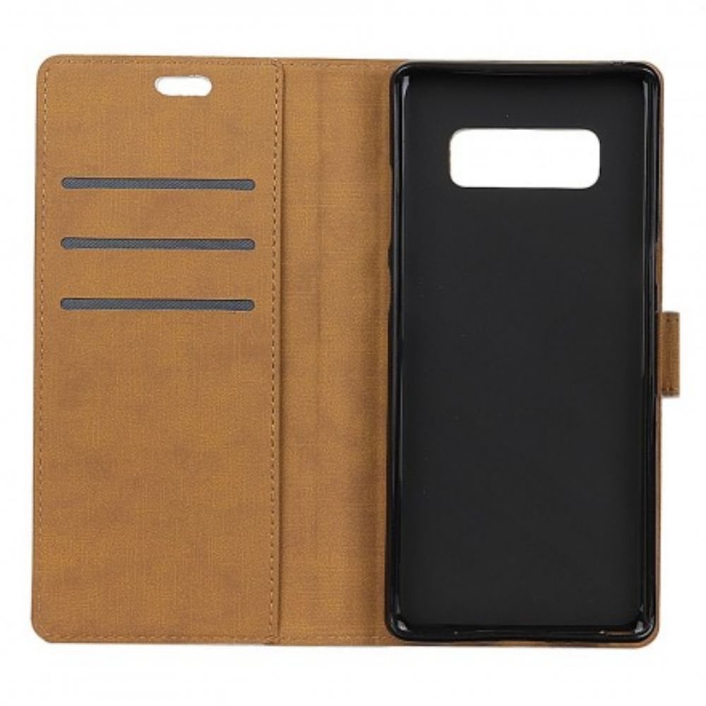 Leren Hoesje voor Samsung Galaxy S10e Kunstleer