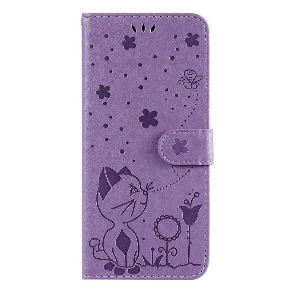 Flip Case voor Poco M3 Pro 5G Anneke Kat