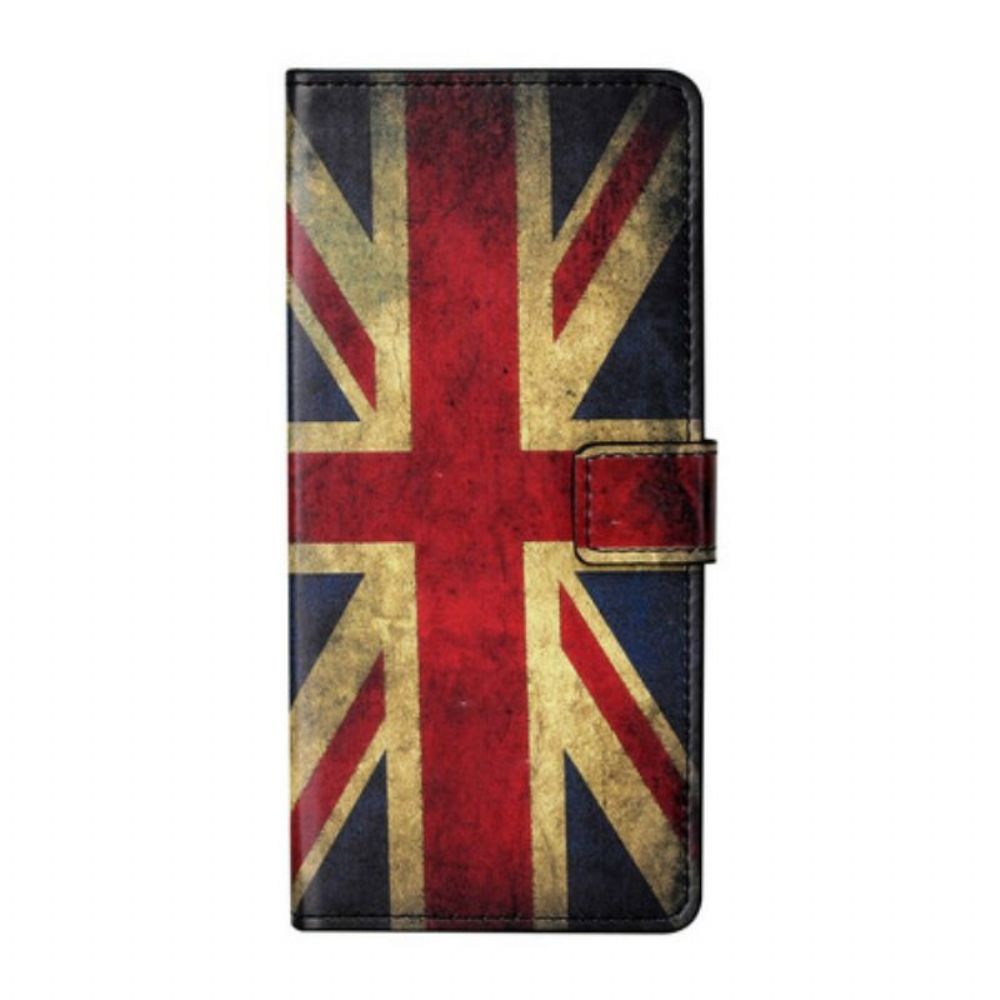 Folio-hoesje voor Poco M3 Pro 5G Engelse Vlag