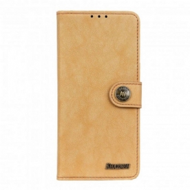 Folio-hoesje voor Poco M3 Pro 5G Khazneh Retro Splitleer