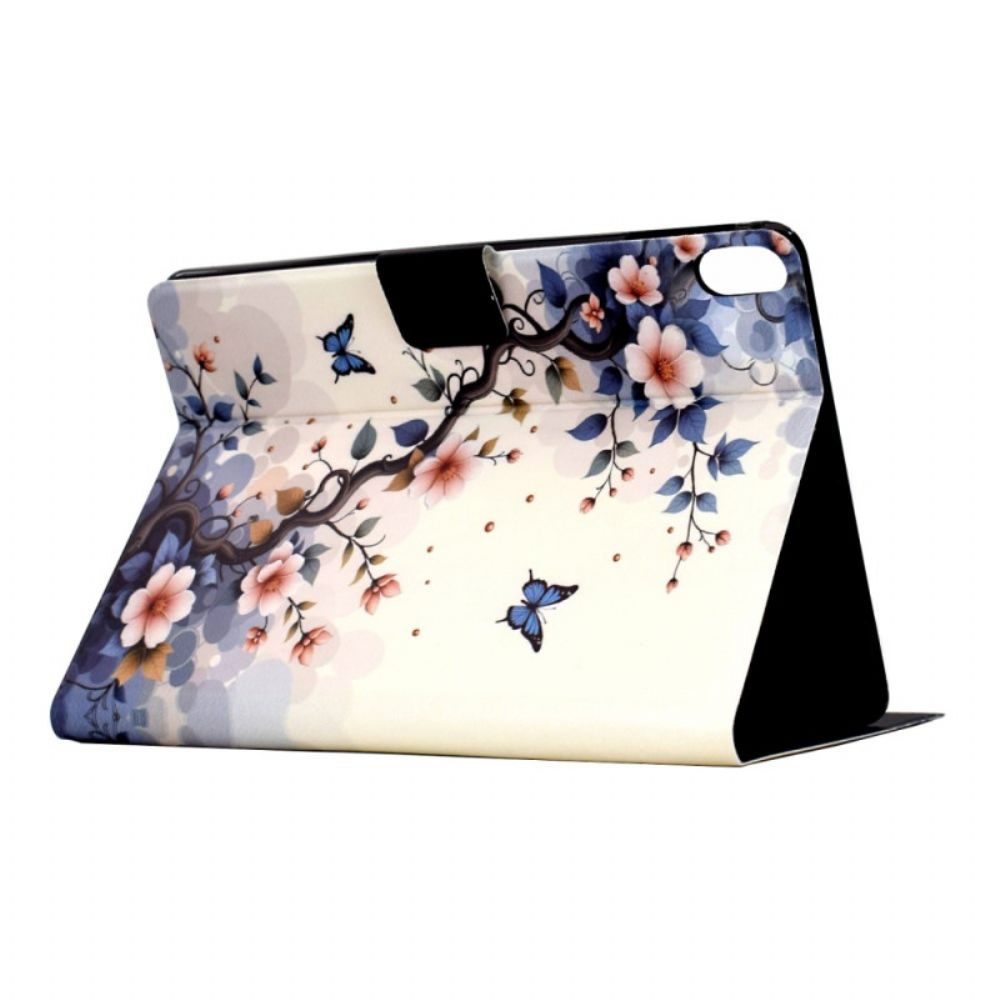 Bescherming Hoesje Samsung Galaxy Tab S11 Bloemen En Vlinders