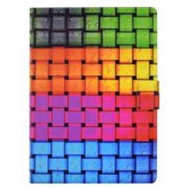 Bescherming Hoesje Samsung Galaxy Tab S11 Gevlochten Patroon