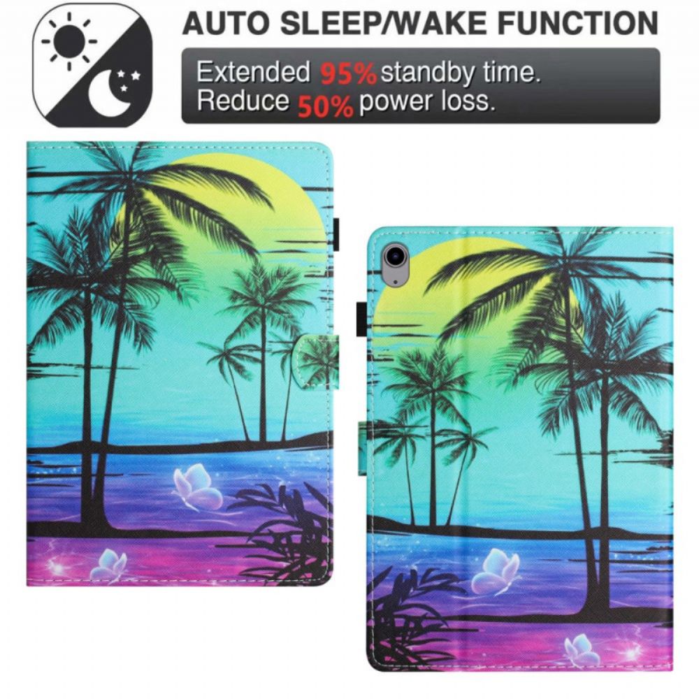 Bescherming Hoesje Samsung Galaxy Tab S11 Kokosbomen