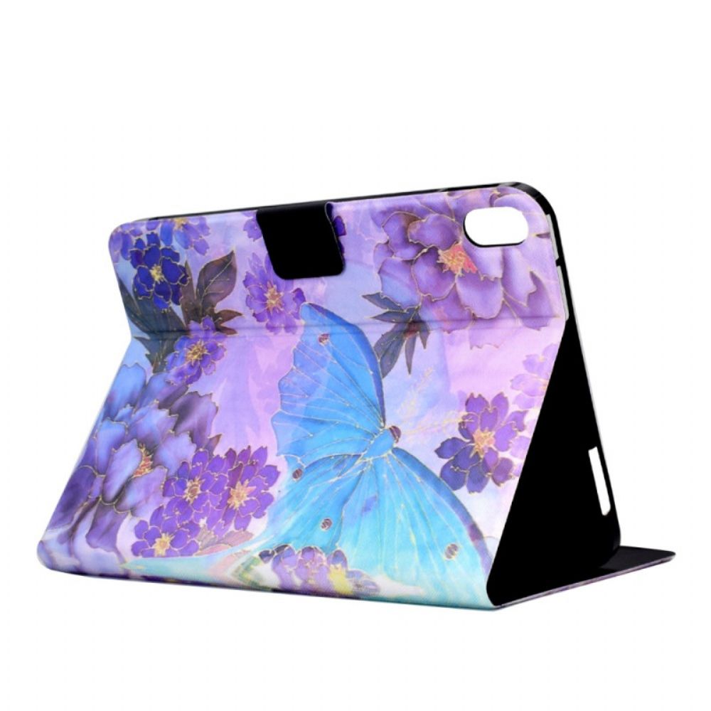 Bescherming Hoesje Samsung Galaxy Tab S11 Pioenrozen En Vlinders