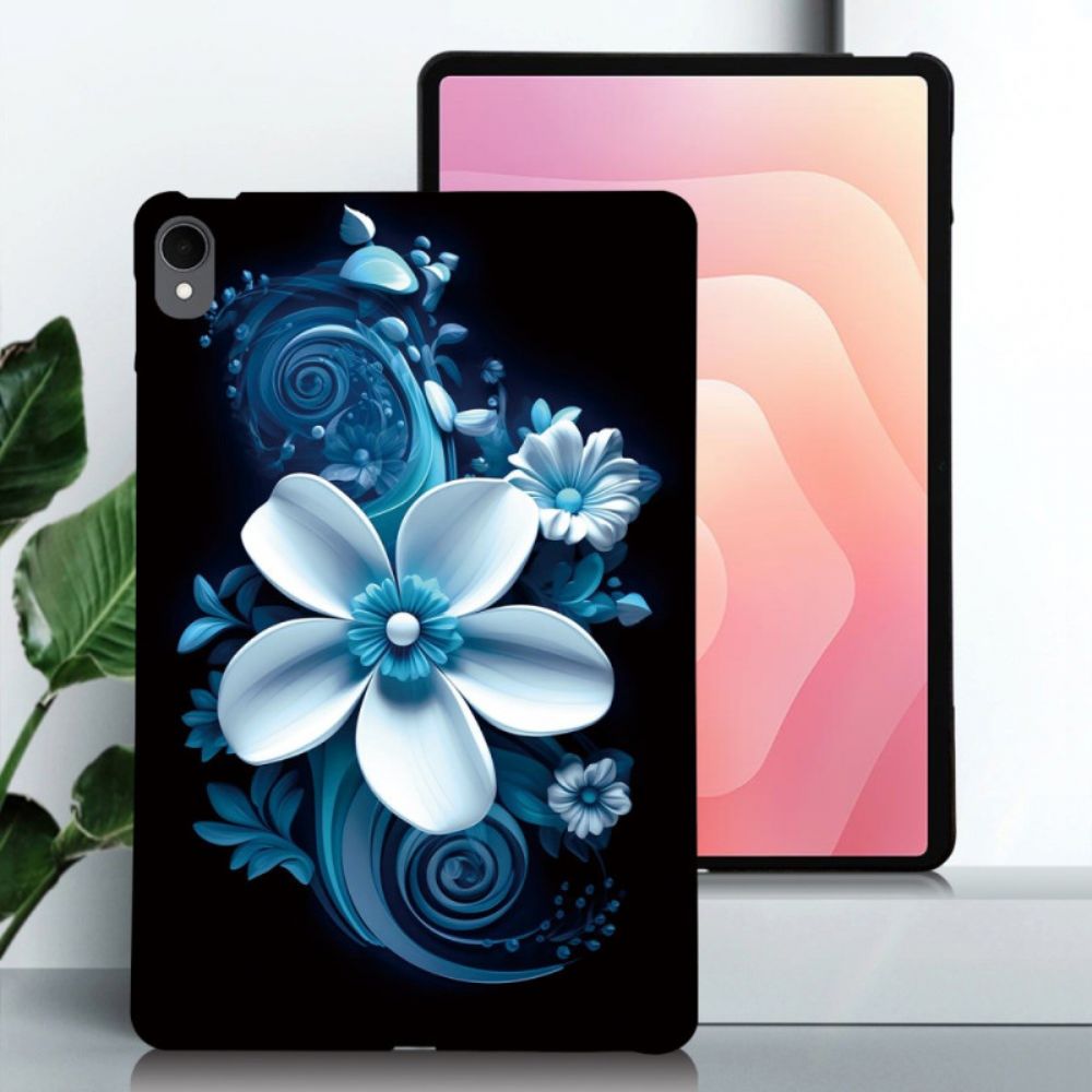 Case Hoesje Samsung Galaxy Tab S11 Telefoonhoesje Zwarte Orchidee