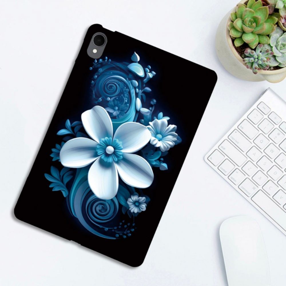 Case Hoesje Samsung Galaxy Tab S11 Telefoonhoesje Zwarte Orchidee