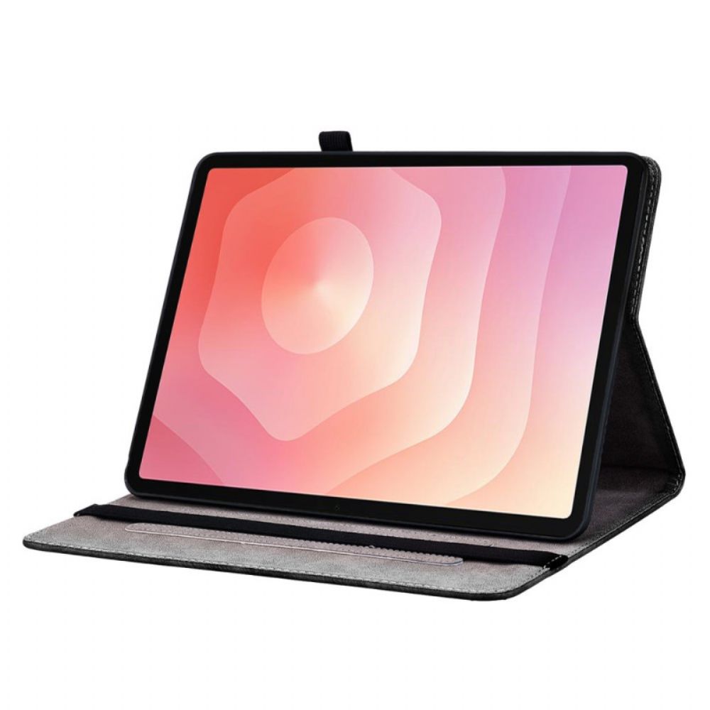 Cover Samsung Galaxy Tab S11 Jadebloemen Bescherming Hoesje