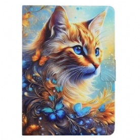 Folio-hoesje Samsung Galaxy Tab S11 Schilderij Van Een Kat