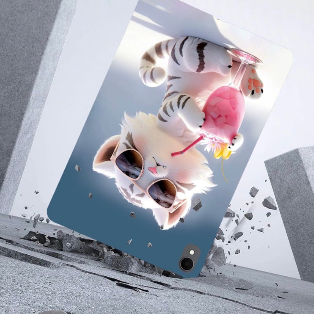 Hoesje Samsung Galaxy Tab S11 Cartoontijger