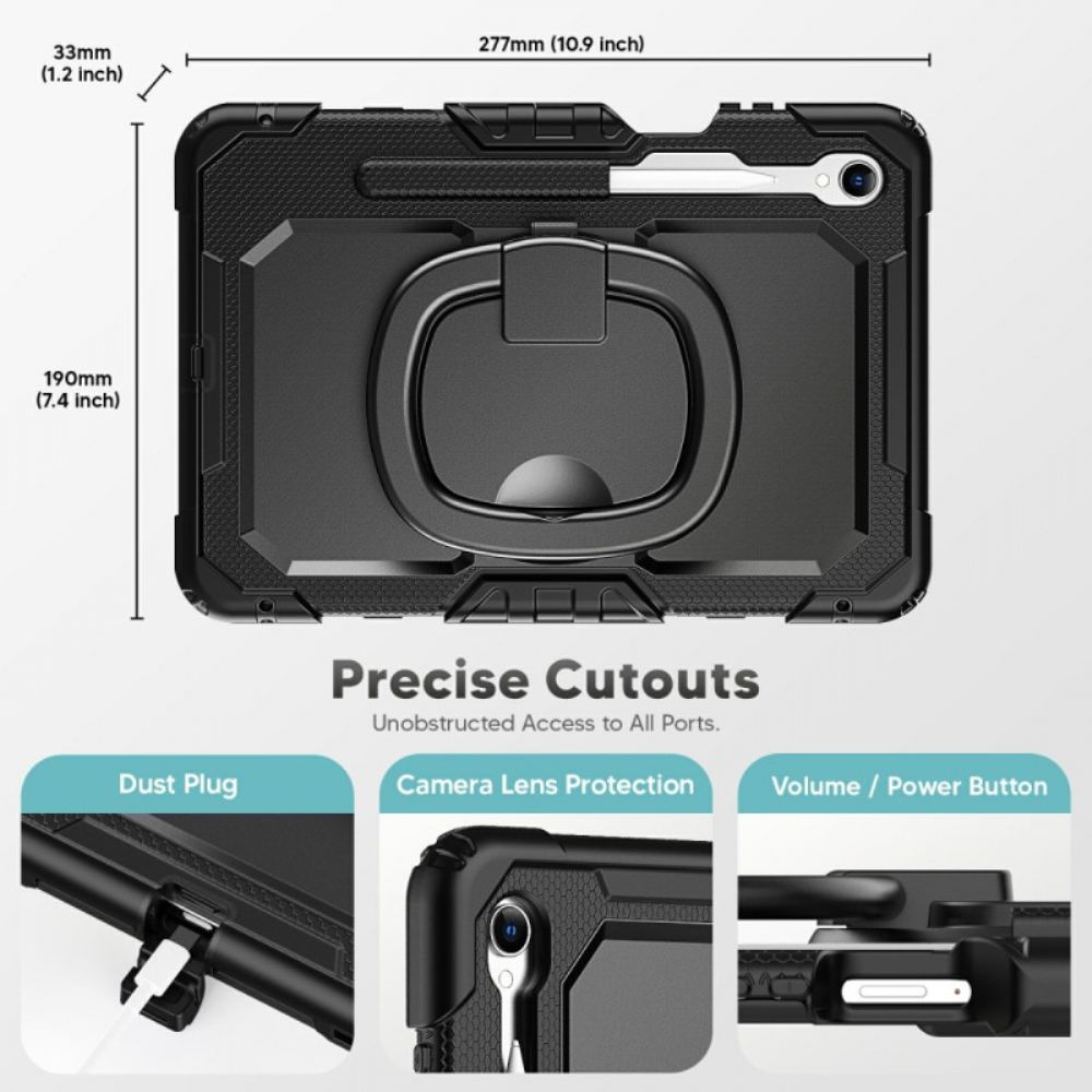 Hoesje Samsung Galaxy Tab S11 Ultrabestendig Met Ring