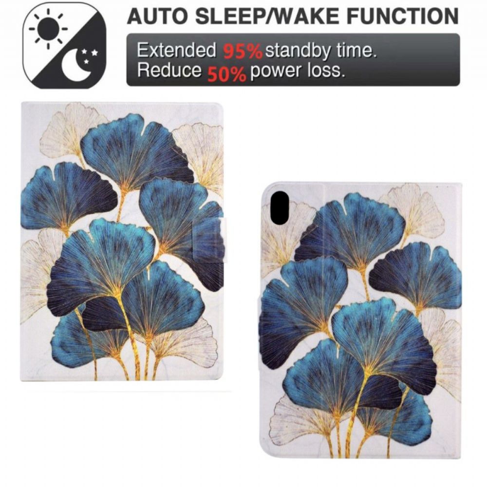 Leren Hoesje Samsung Galaxy Tab S11 Bladeren Bescherming Hoesje