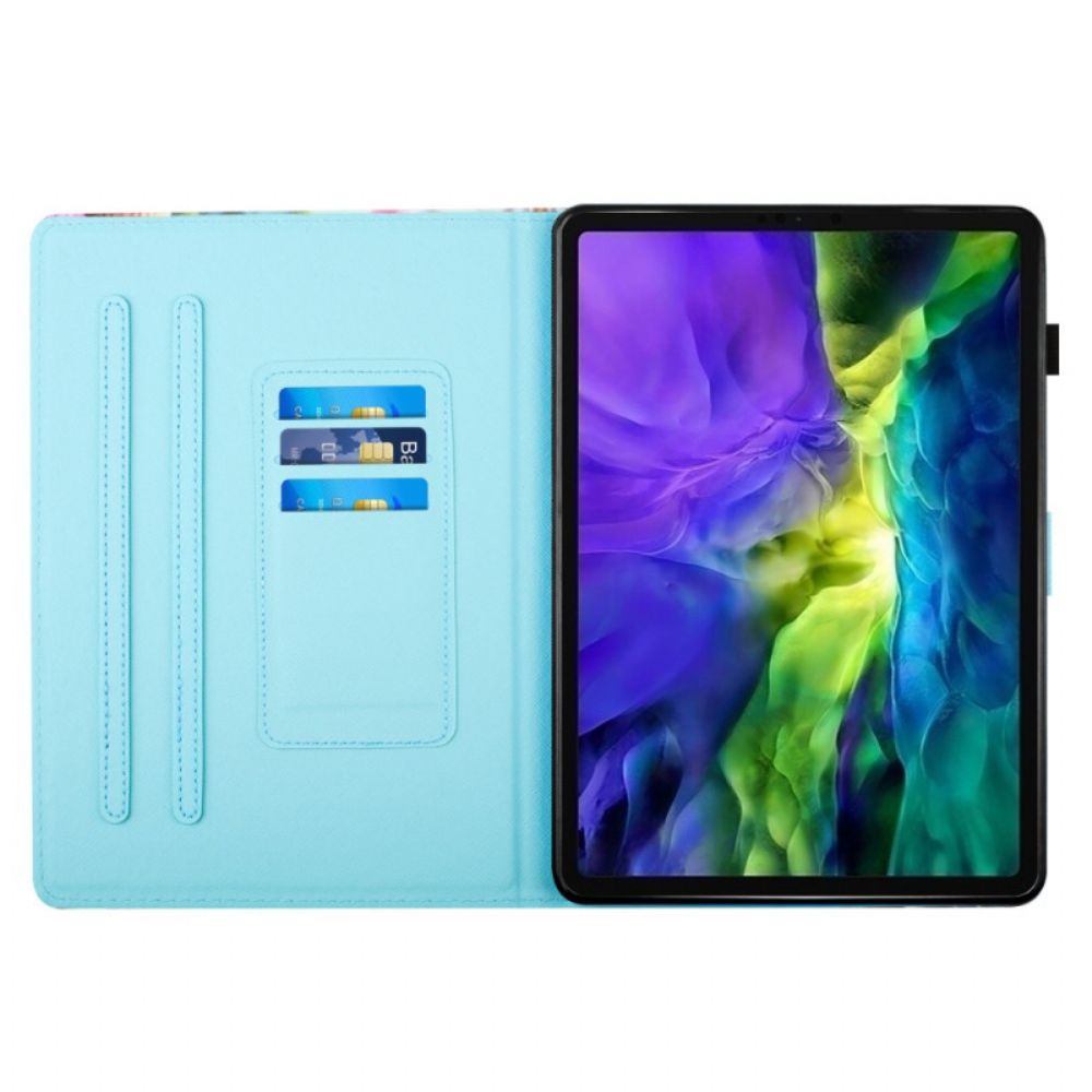 Leren Hoesje Samsung Galaxy Tab S11 Golven Bescherming Hoesje