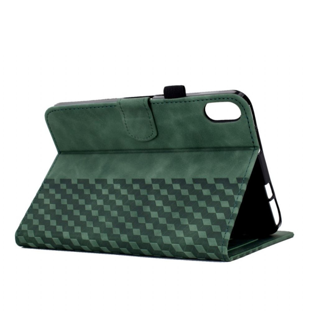 Leren Hoesje Voor Samsung Galaxy Tab S11 Suède Randeffect