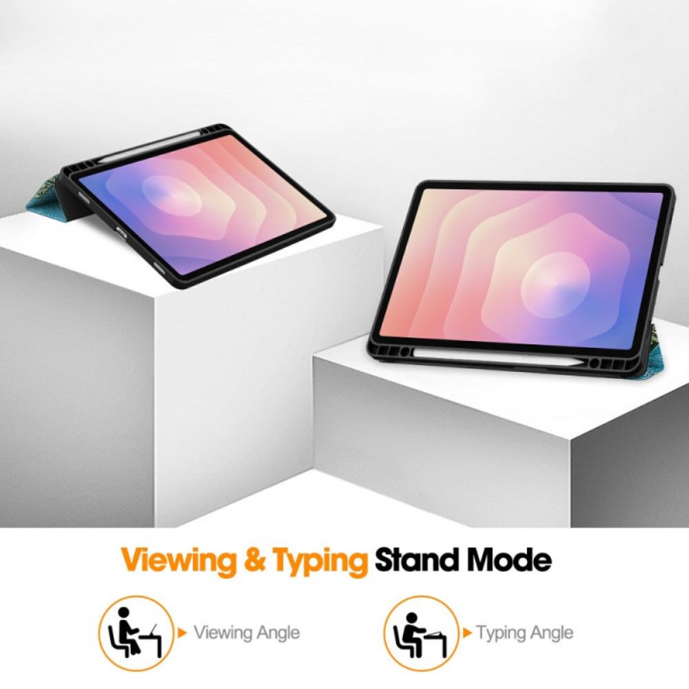 Samsung Galaxy Tab S11 Stylushouder Met Abrikozenbloesem