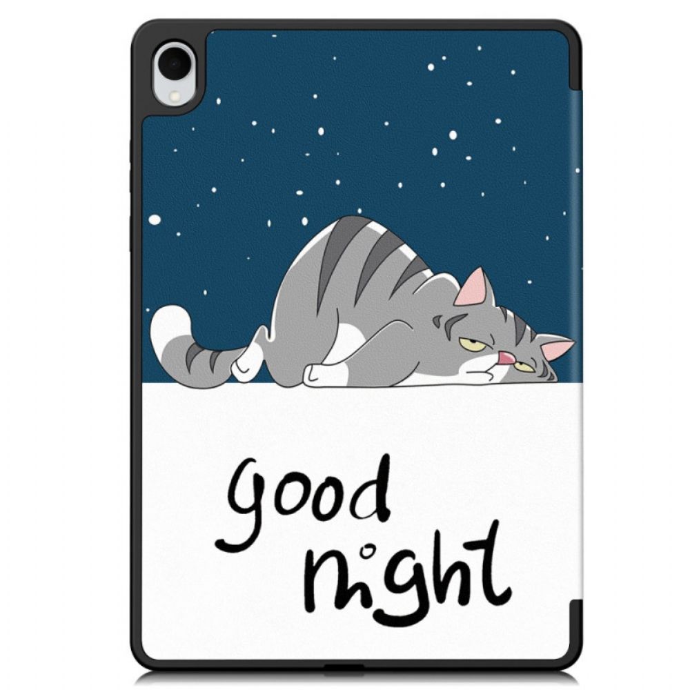 Samsung Galaxy Tab S11 Stylushouder Met 'goede Nacht'-motief