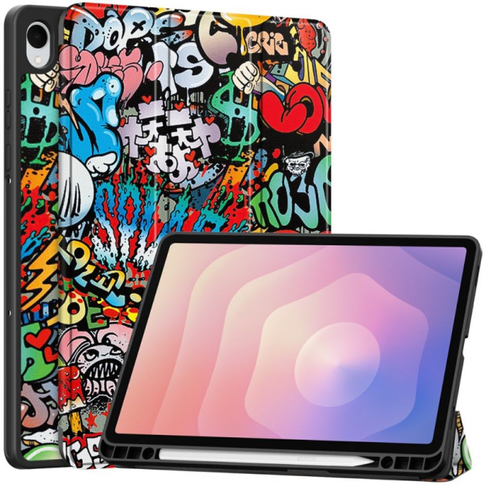 Samsung Galaxy Tab S11 Stylushouder Met Graffiti-motief