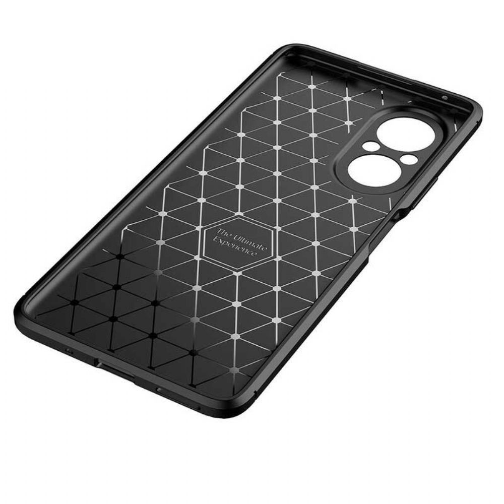 Hoesje voor Honor 50 SE Slang Met Koolstofvezelstructuur