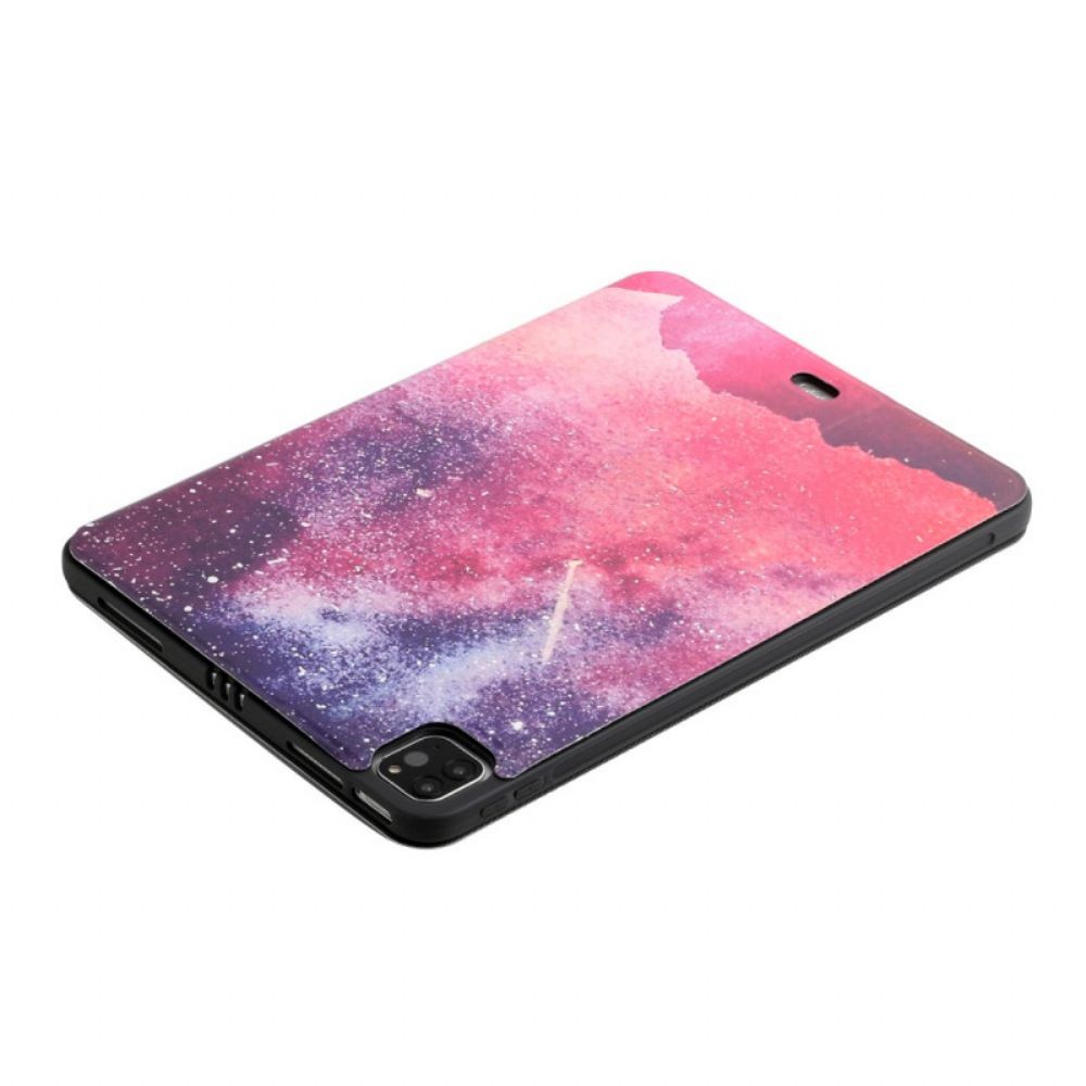 Bescherming Hoesje voor iPad Air (2022) Dubbelzijdig Universum