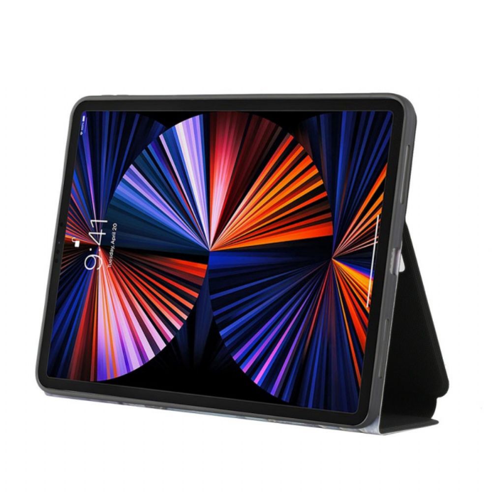 Bescherming Hoesje voor iPad Air (2022) Katje Met Twee Kleppen