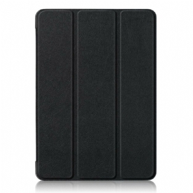 Bescherming Hoesje voor iPad Air (2022) Kunstleer Lychee