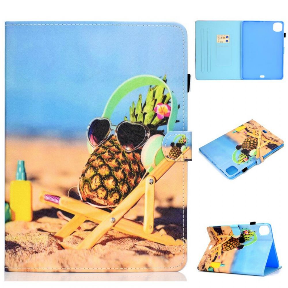 Folio-hoesje voor iPad Air (2022) Ananasstrand