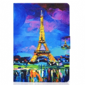 Folio-hoesje voor iPad Air (2022) Eiffeltoren Kunst