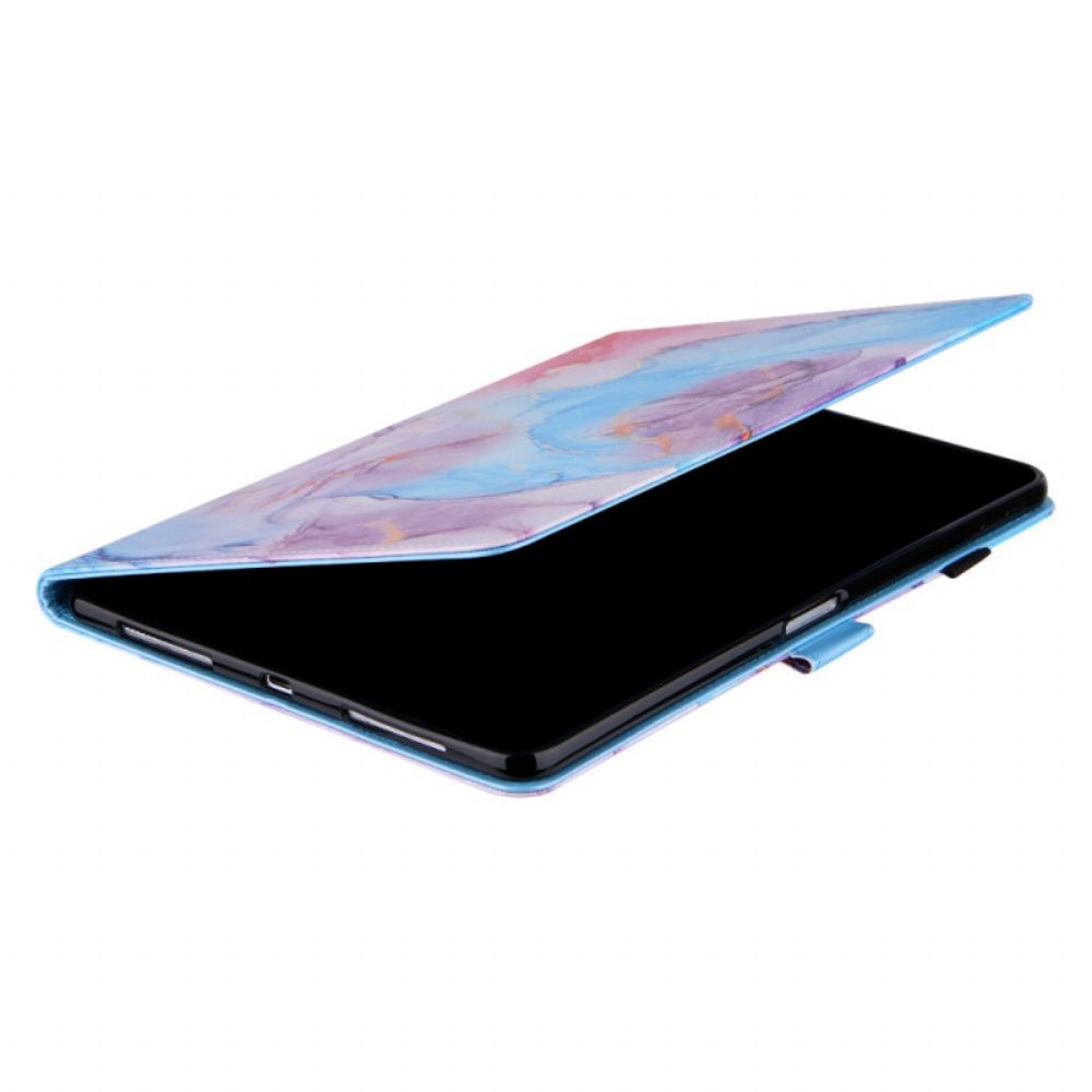 Folio-hoesje voor iPad Air (2022) Gestileerd Marmer