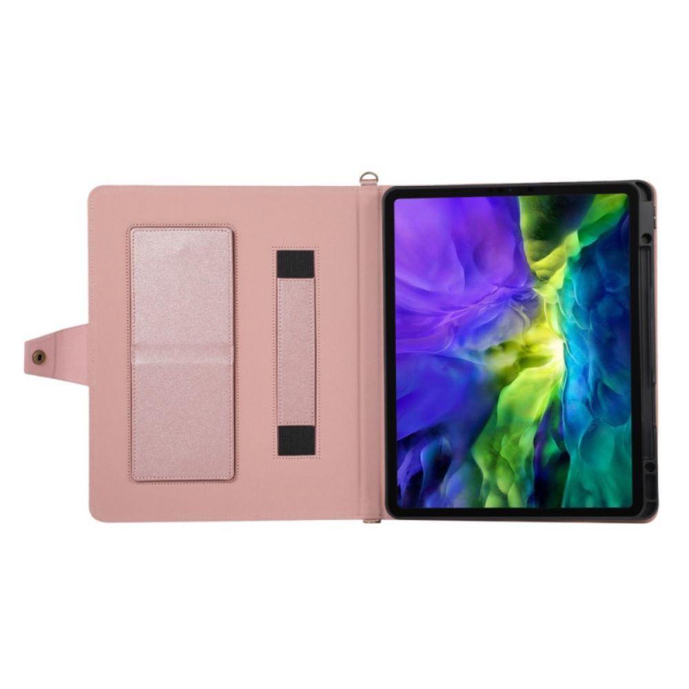 Folio-hoesje voor iPad Air (2022) Rfid-schouderband
