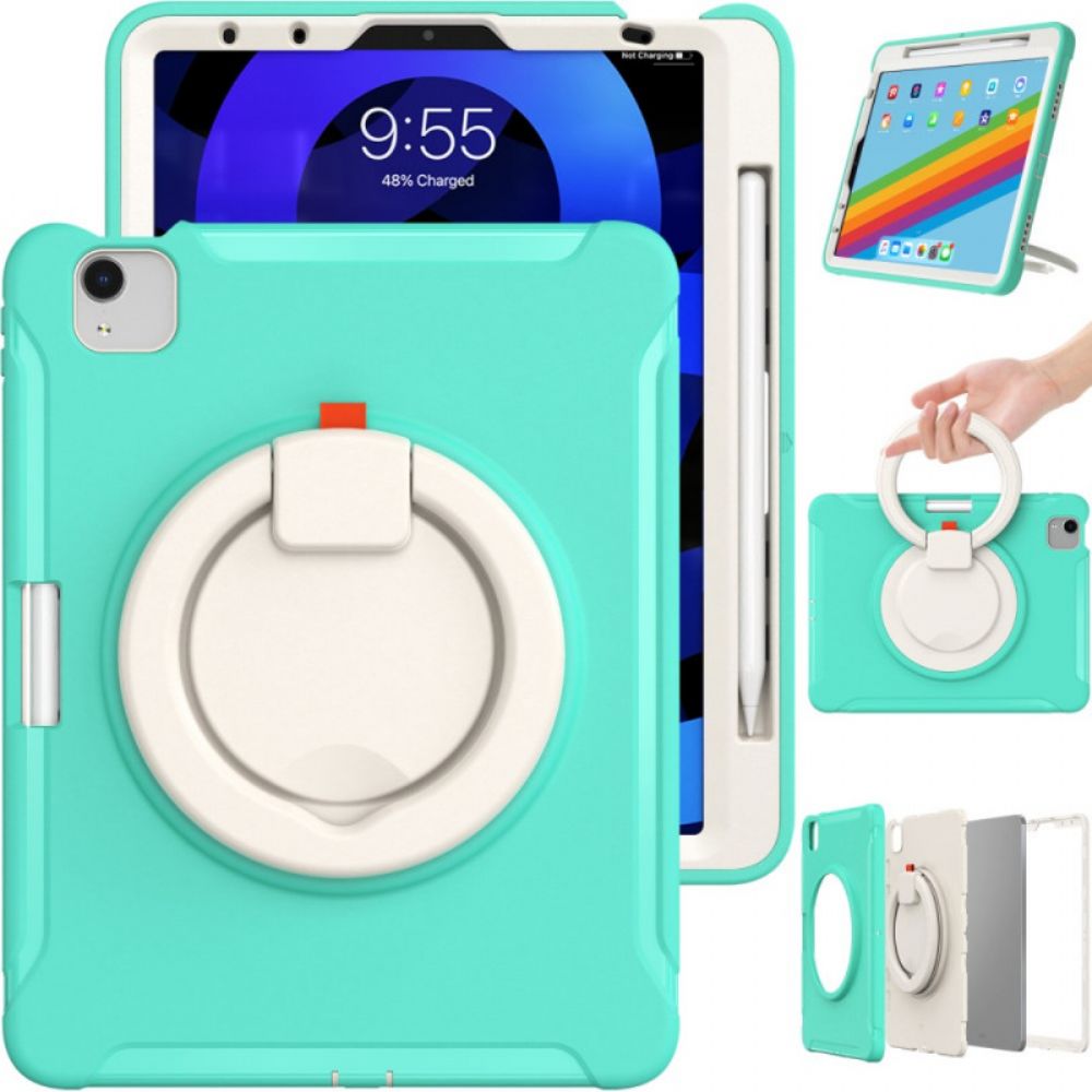 Hoesje voor iPad Air (2022) Draaiende Ring-ondersteuning