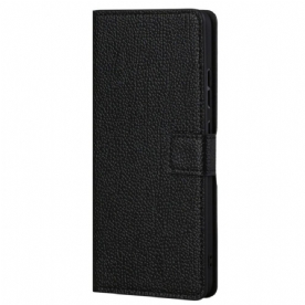 Flip Case voor Xiaomi Redmi Note 11 Pro 4G / 5G Litchi Graan