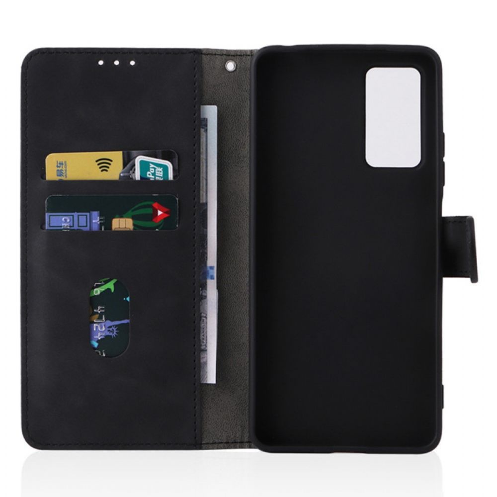 Folio-hoesje voor Xiaomi Redmi Note 11 Pro 4G / 5G Leerstijl Naaien