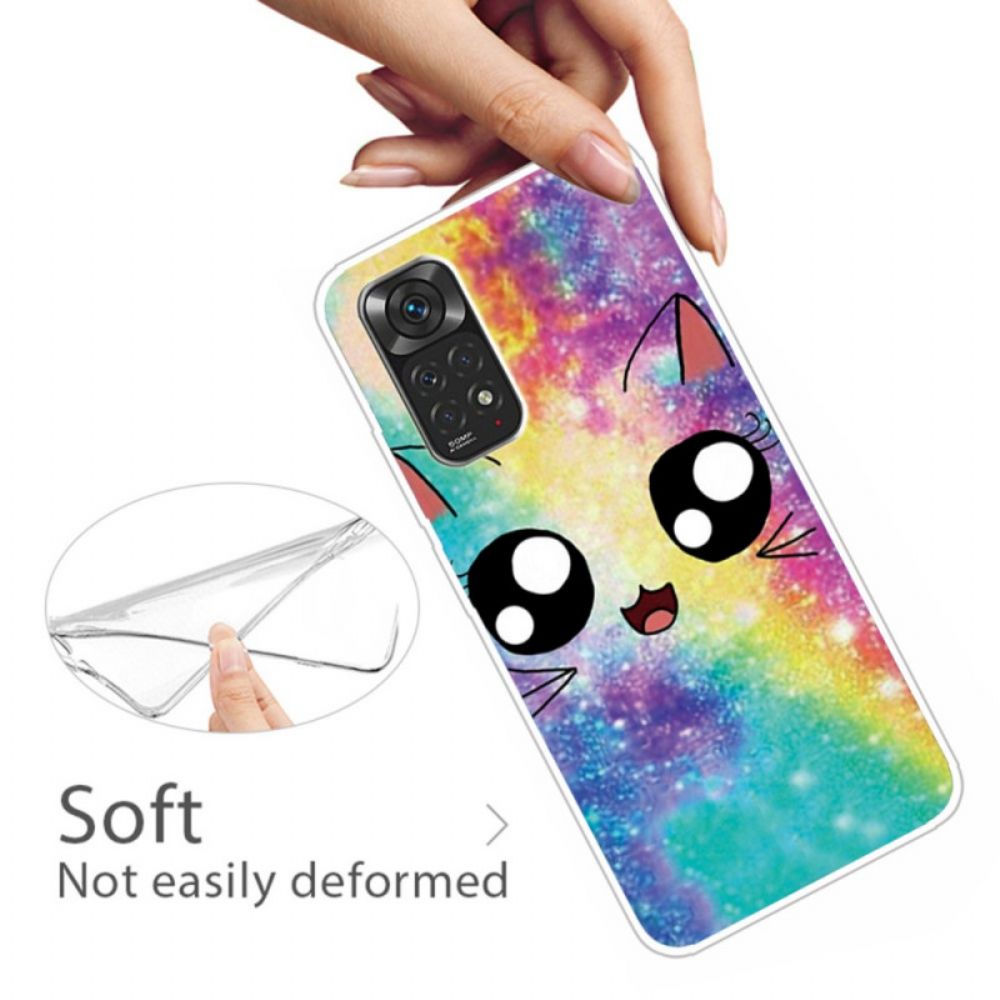 Hoesje voor Xiaomi Redmi Note 11 Pro 4G / 5G Cartoon Kat