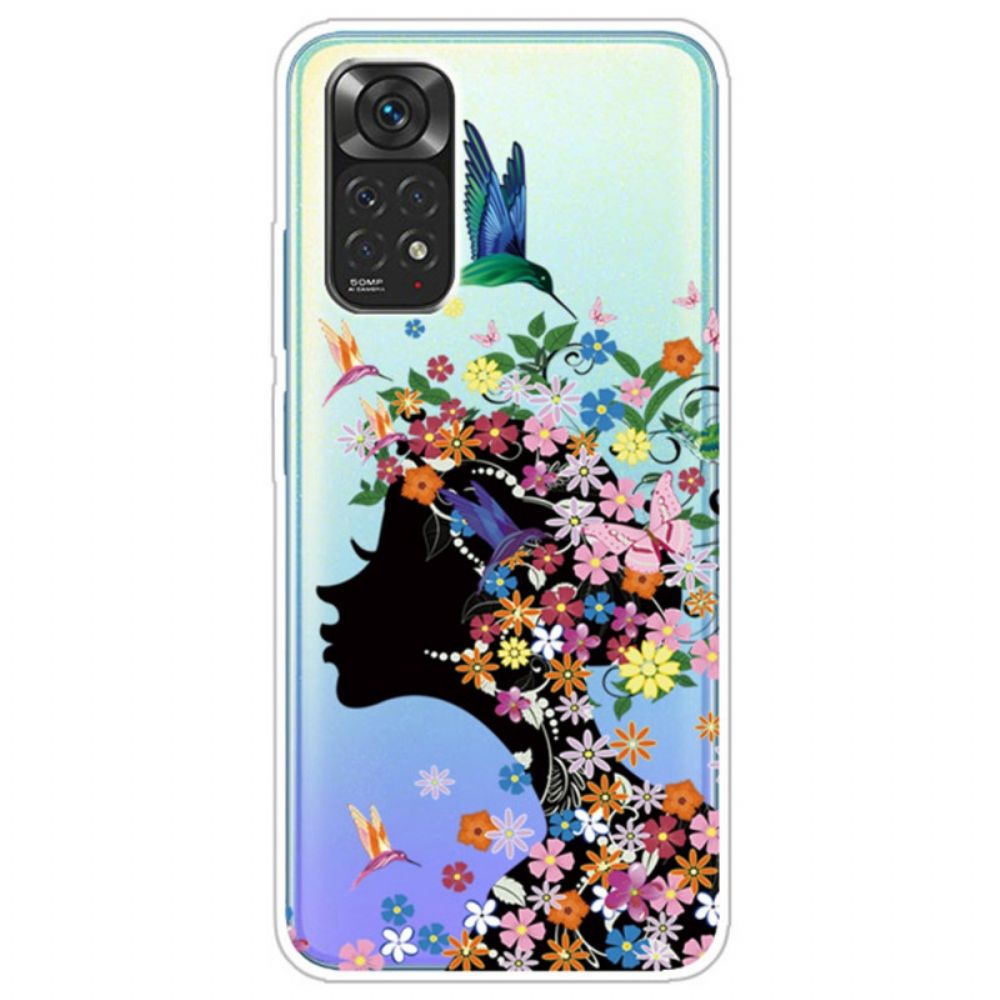 Hoesje voor Xiaomi Redmi Note 11 Pro 4G / 5G Mooi Bloemhoofd