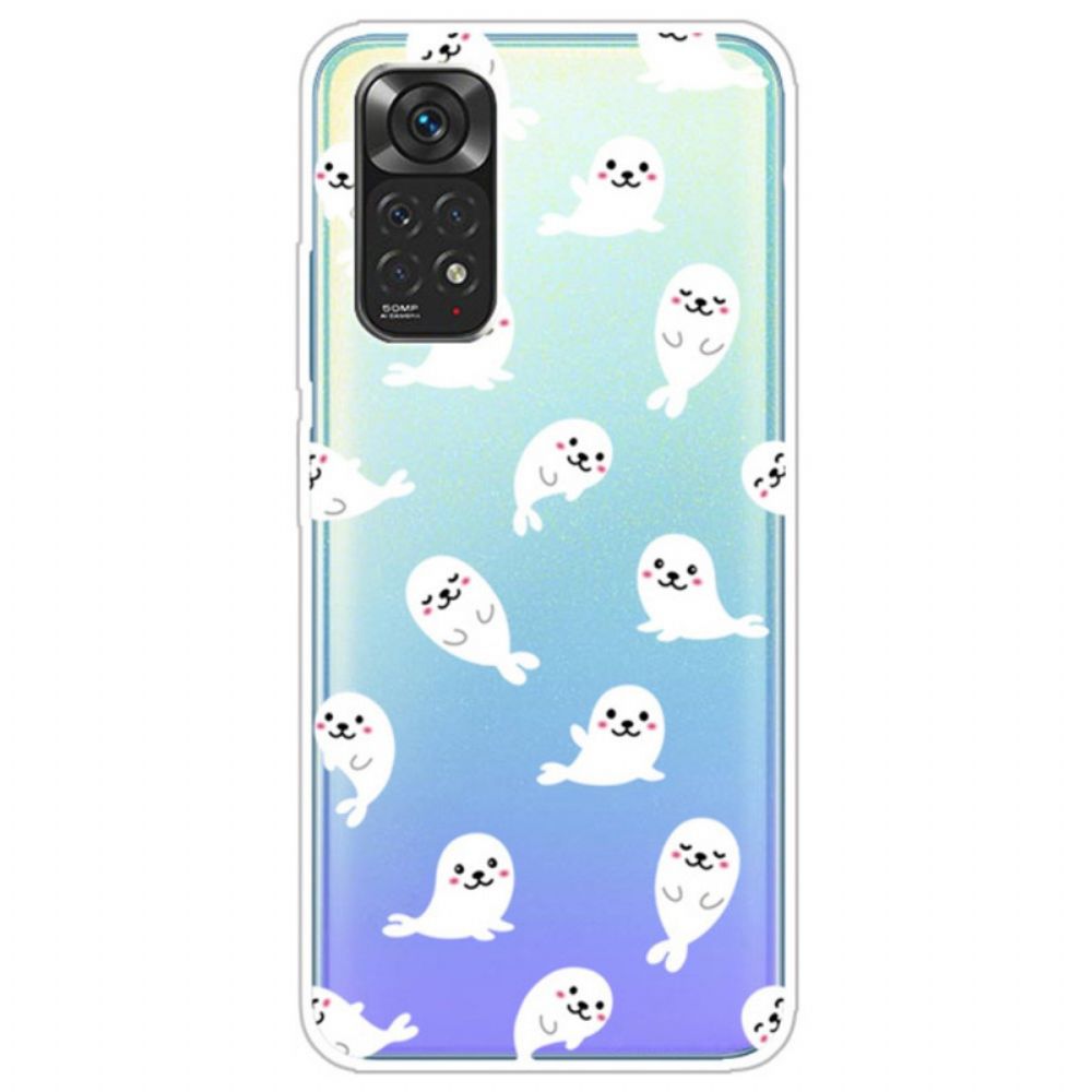 Hoesje voor Xiaomi Redmi Note 11 Pro 4G / 5G Zeeleeuwen