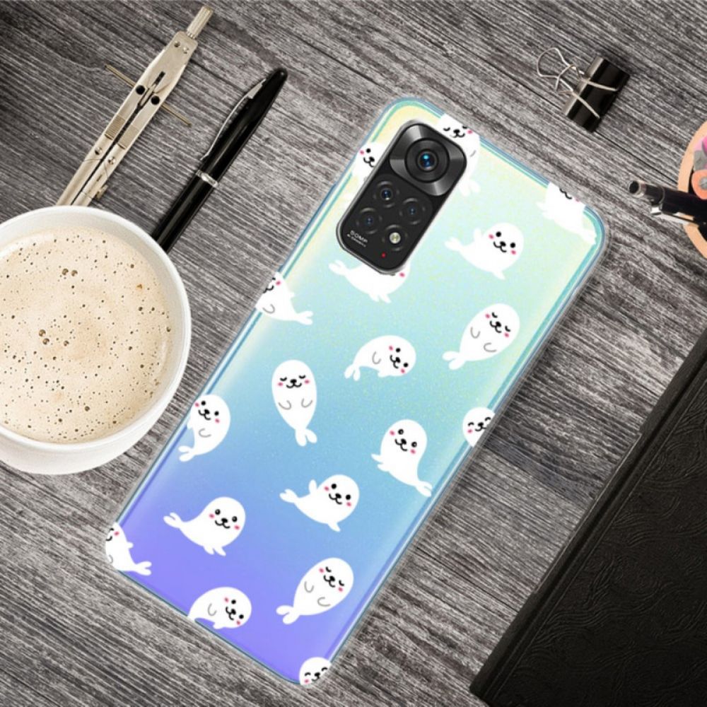 Hoesje voor Xiaomi Redmi Note 11 Pro 4G / 5G Zeeleeuwen