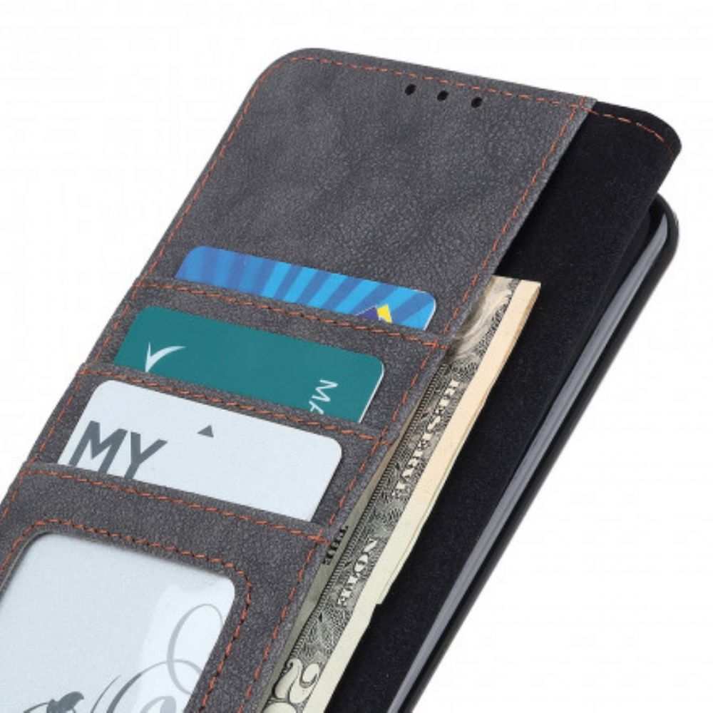 Leren Hoesje voor Xiaomi Redmi Note 9 5G / 9T 5G Khazneh Splitleer