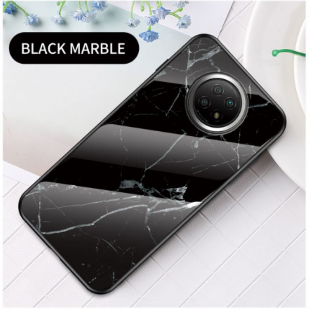Telefoonhoesje voor Xiaomi Redmi Note 9 5G / 9T 5G Premium Kleuren Gehard Glas