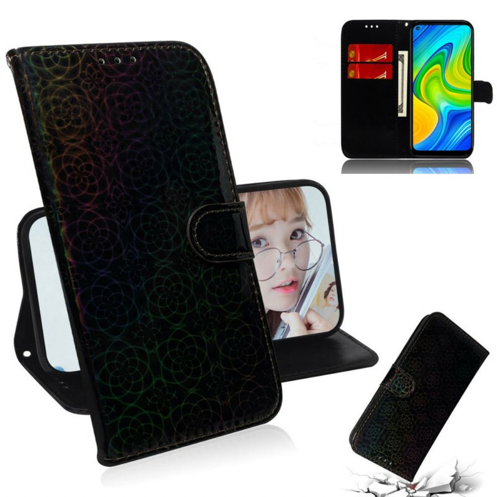 Flip Case voor Xiaomi Redmi Note 9 Pure Kleur