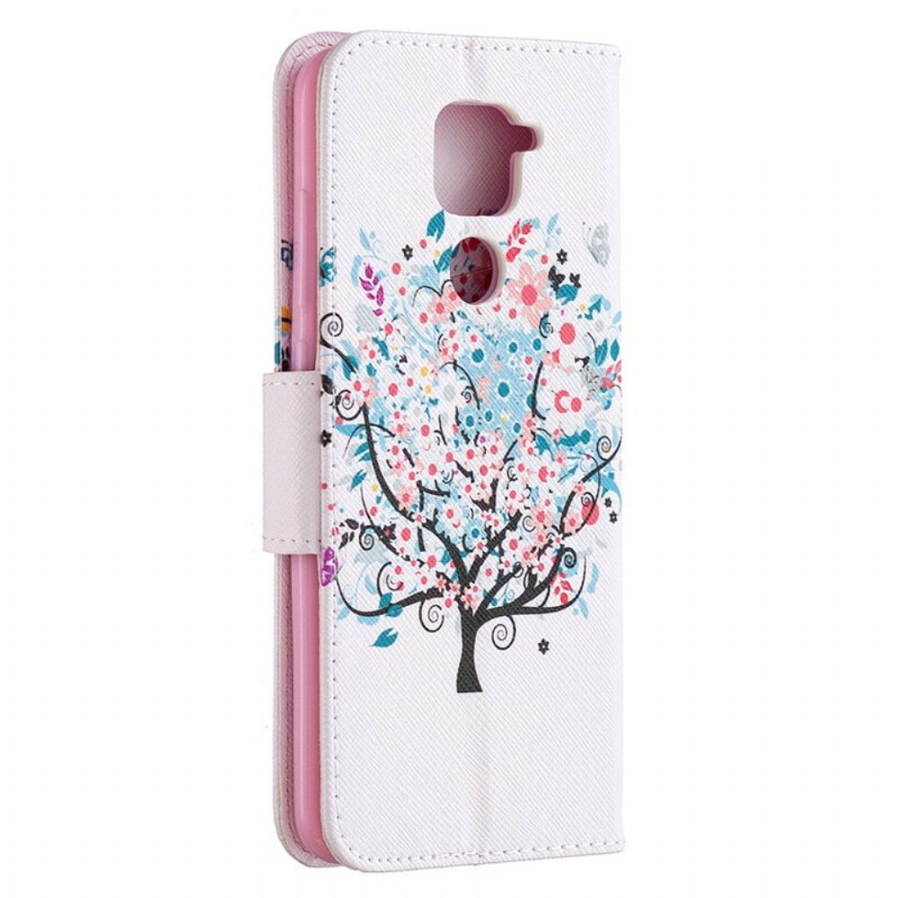 Folio-hoesje voor Xiaomi Redmi Note 9 Bloemrijke Boom