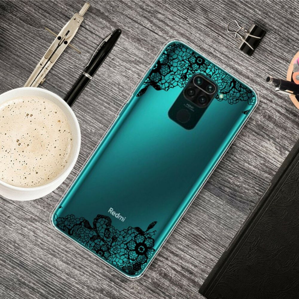 Telefoonhoesje voor Xiaomi Redmi Note 9 Fijn Kant