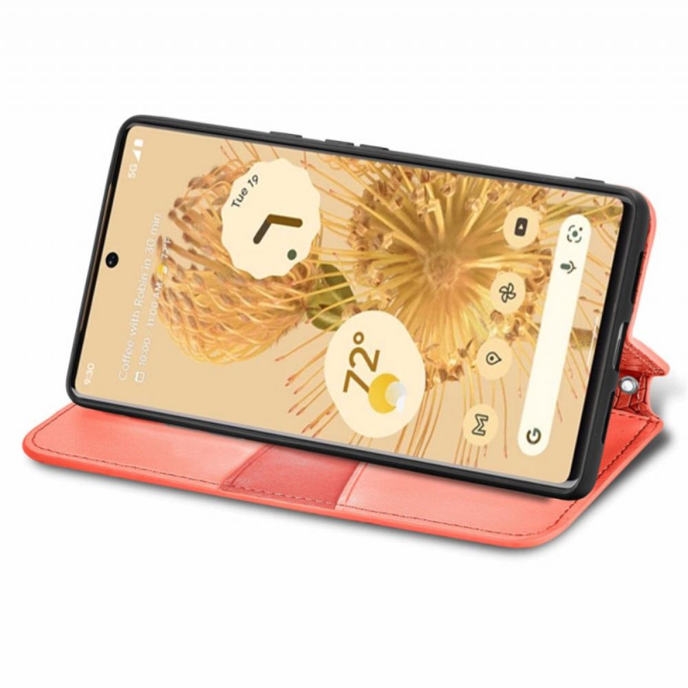 Bescherming Hoesje voor Google Pixel 6 Pro Folio-hoesje Mandala's