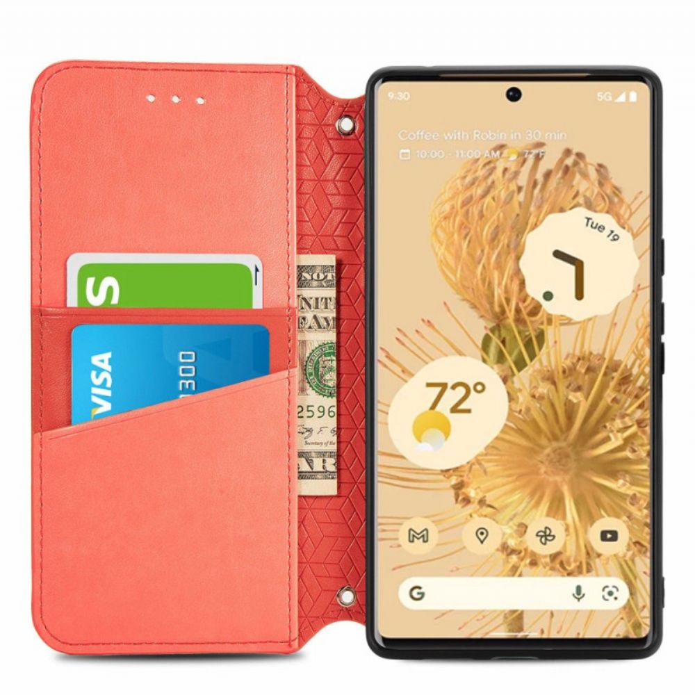 Bescherming Hoesje voor Google Pixel 6 Pro Folio-hoesje Mandala's