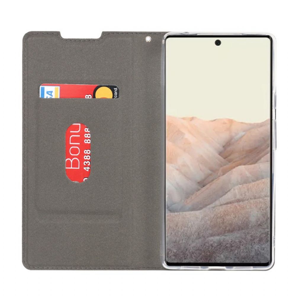 Bescherming Hoesje voor Google Pixel 6 Pro Met Ketting Folio-hoesje Rechtheid