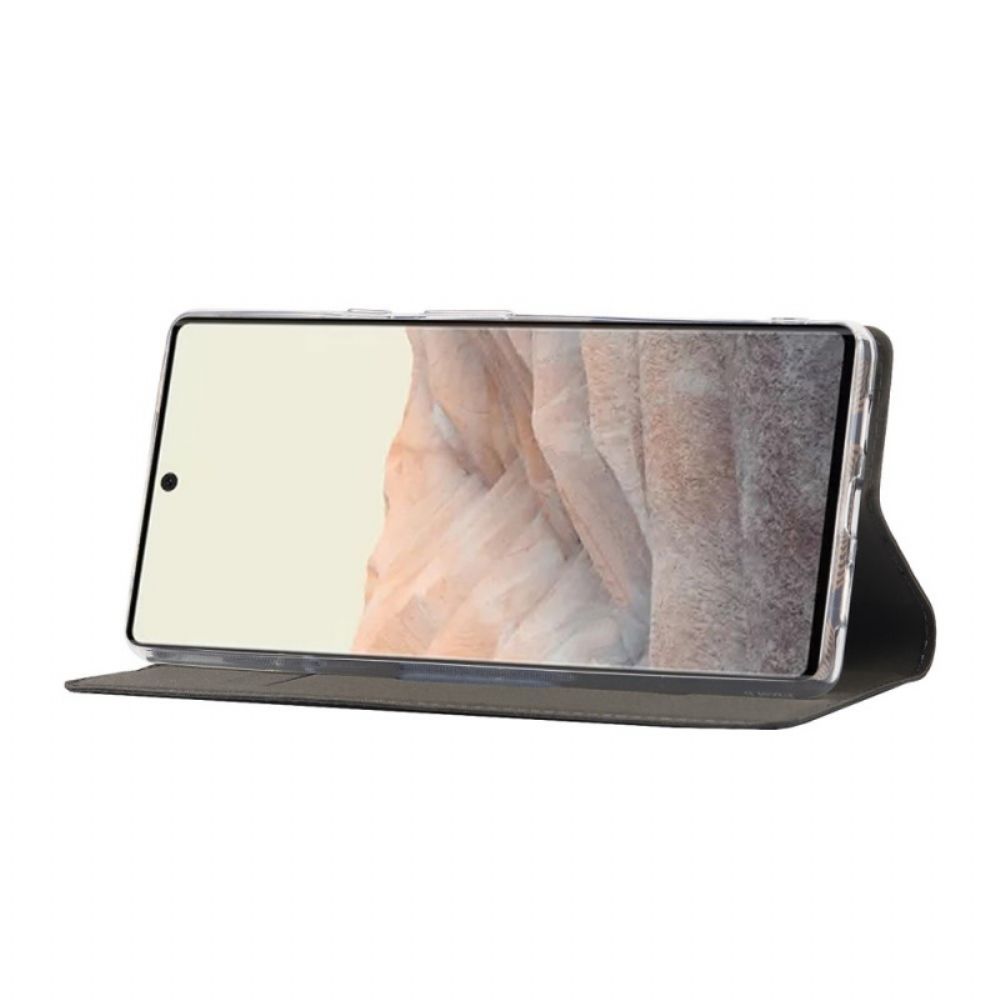 Bescherming Hoesje voor Google Pixel 6 Pro Met Ketting Folio-hoesje Rechtheid
