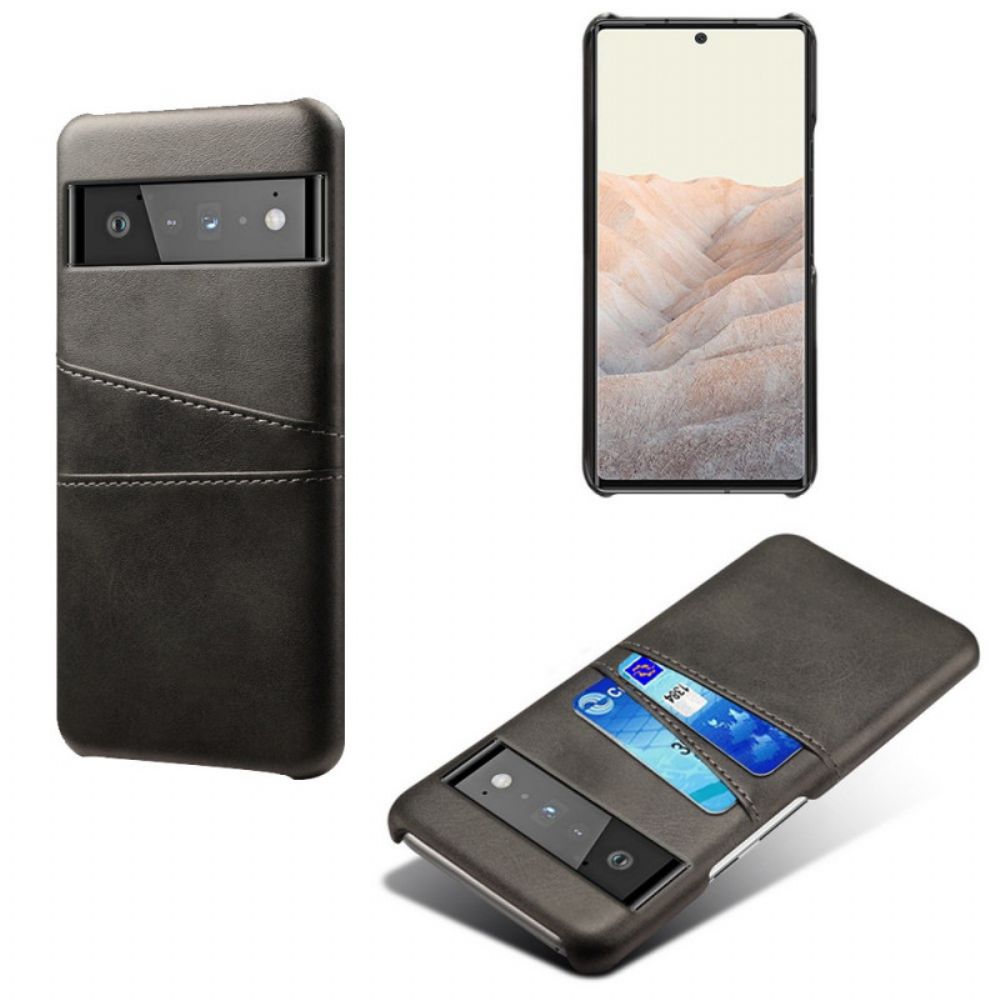 Telefoonhoesje voor Google Pixel 6 Pro Ksq-kaarthouder