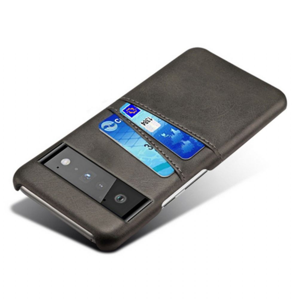 Telefoonhoesje voor Google Pixel 6 Pro Ksq-kaarthouder