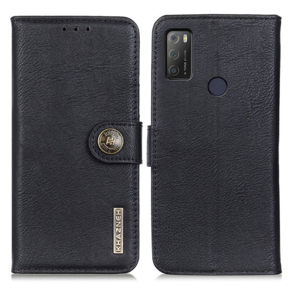 Folio-hoesje voor Alcatel 1S / 3L (2021) Imitatieleer Khazneh